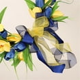 thumbnail image 5 of 1X Wreath Clearance! Front Door Wreath Yellow and Blue Wreath Spring Summer Farmhouse Wreath for Front Door Home Wall Wedding Tabletop Summer Decor, 5 of 9