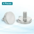 thumbnail image 3 of Uxcell Tornillos de Pulgar Estriados M6x10mm, Acero Inoxidable 304, 4 Pcs, 3 of 7