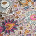 thumbnail image 3 of Nourison Passion Floral Silver 9' x 12' Area Rug, (9x12), 3 of 13