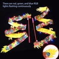 thumbnail image 4 of Luminous Dragon Ribbon Dance Lantern - Chinese New Year Party Decoration with Adjustable Flashing Lights - Gift for Kids, 4 of 8