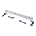 thumbnail image 2 of TCMT Waterproof 18x10W LED Wash Light Bar IP65 4in1 RGBW DMX512 7CH Color Mixing Washer, 2 of 9