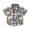 C 01, variant on Kids Baby Boys Lapel Shirts Short Sleeve Print Dress Shirt Summer Cotton Blouses Tops for Boys 2-7Y