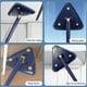 thumbnail image 4 of 360 Rotatable Triangle Cleaning Mop, Telescopic Adjustable Microfiber Mop with 1 Pads for Floors & Ceilings, 4 of 5