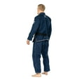 thumbnail image 6 of Fuji Suparaito Superlite Brazilian Jiu Jitsu Gi - Navy Blue (A5), 6 of 8