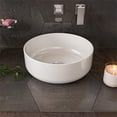thumbnail image 4 of Pemberly Row Contemporary White 15" Round Above Mount Ceramic Sink, 4 of 5