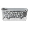 thumbnail image 3 of Zorion Large PET Self Watering Rectangular Planter Box with Drainage for Balcony Office gray, 3 of 9
