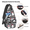 thumbnail image 3 of Lsque Cute Chicken Pattern Cross Chest Bag Diagonally – Premium Durable Front Chest Sling with Adjustable Padded Strap, High-Capacity Storage, 3 of 8