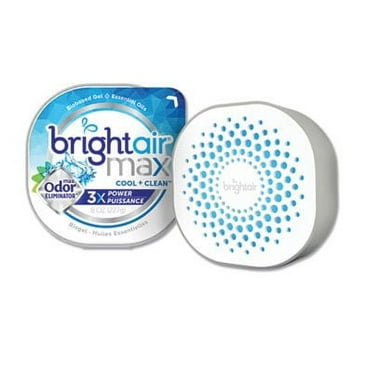 Max Odor Eliminator Air Freshener, Cool and Clean, 8 oz, 6/Carton