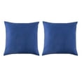 thumbnail image 1 of Coussin carré d'extérieur 18in - aqua (paquet de 2), 1 of 4