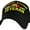 Black, variant on Eagle Crest Desert Storm Veteran with Ribbon Cap, Black, Adjustable