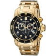 thumbnail image 2 of Invicta INV0072 48 mm Men Pro-Diver Chronograph Watch, Gold, 2 of 2