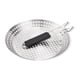 thumbnail image 1 of Parrilla para hornear, sartén para cocinar, plancha de barbacoa redonda de acero inoxidable, sartén para asar en interiores o exteriores para hornear, 1 of 9