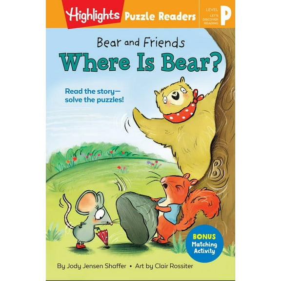 Highlights Puzzle Readers Bear and Friends: Where Is Bear?, (Paperback)