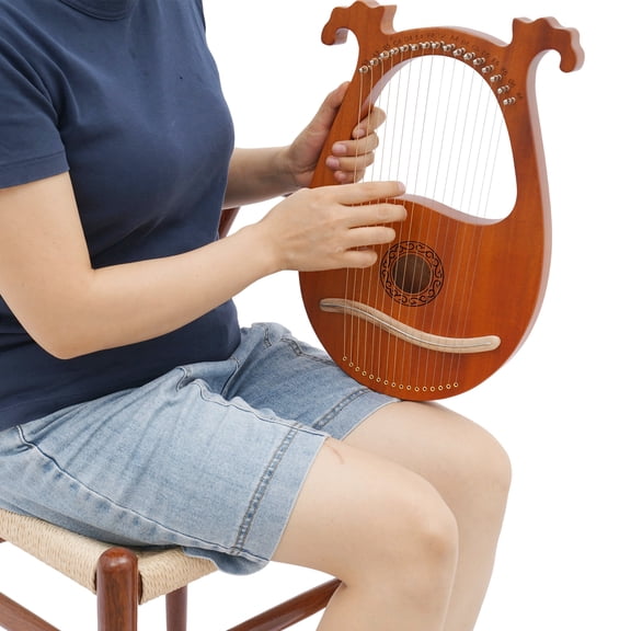 Harp, 16-string Harp, Harp for Music Lovers, Beginners, and Friends