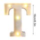 thumbnail image 2 of Fiudx Lámpara con Letras Led Decorativas, Luz Nocturna Tipo Marquesina, Decoración Versátil para El Hogar, Celebraciones de Cumpleaños y Bodas, Ambiente Romántico, Fácil de Usar con Pilas., 2 of 6