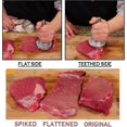 thumbnail image 4 of Reversible Meat Tenderizer And Pounder Dual Sided Meat Tenderizer Mallet Marinating Prep Tool, 4 of 5