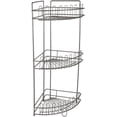 Home Basics Satin Nickel 3Tier Bath Shelf
