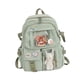 thumbnail image 5 of Mochila ligera para mujer, ideal para acampar, vacaciones y actividades al aire libre. Verde, 5 of 9