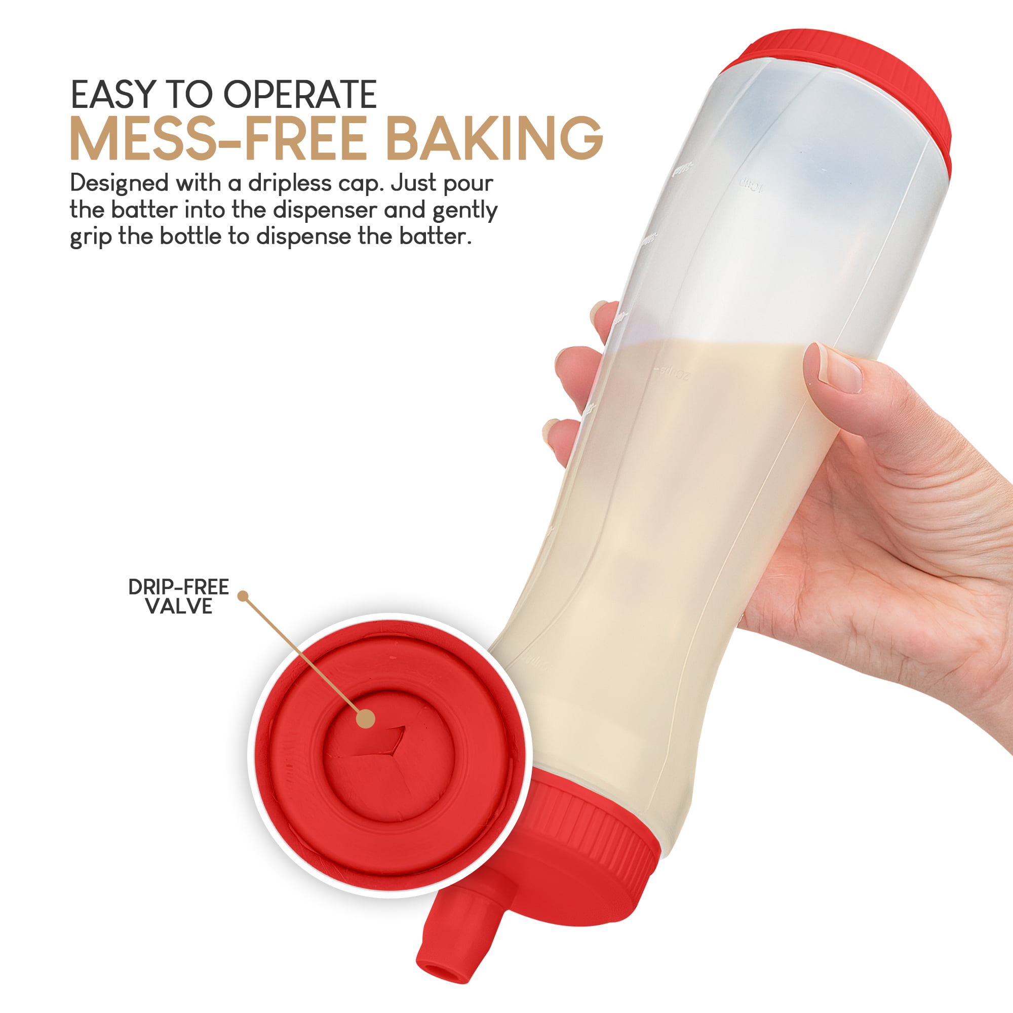 BatterFlow™ Pancake Batter Dispenser – Uncrest