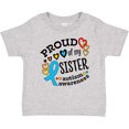 thumbnail image 3 of Inktastic Proud of My Sister Autism Awareness Boys or Girls Baby T-Shirt, 3 of 5