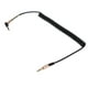 thumbnail image 1 of Cable de audio estéreo de 3,5 mm de 6 pies, cable de audio auxiliar de 3,5 para iPhones, iPads, negro, 1 of 7