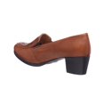 thumbnail image 4 of Zapatillas Para Mujer Casuales Formales Tacón Bajo Tan rojo 24 Incógnita 032D2J, 4 of 6