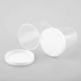 thumbnail image 4 of 10Pcs 100ml Medicine Measuring Measure Cups With White Lids Cap Clear Container Liquid Measure Beaker Container Pill Box, 4 of 4
