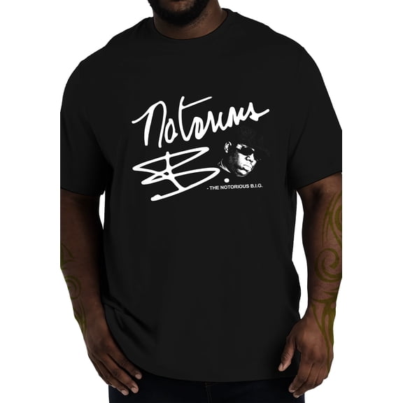 SWAG POINT 100% COTTON HIP HOP VINTAGE GRAPHIC T SHIRTS NOTORIOUS B 4XL