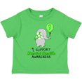 thumbnail image 3 of Inktastic I Support Mental Health Awareness Elephant and Balloon Boys or Girls Toddler T-Shirt, 3 of 5