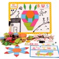 thumbnail image 2 of Gwong Juguete Niños bloques magnéticos geométricos rompecabezas conjunto educativo montessori aprendiendo juguetes Gwong 30006187, 2 of 7