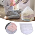 thumbnail image 2 of Thick Mesh Drawstring Bag Travel Laundry Bag Clothes Storage Bag Fine Mesh Protective Washing Bag Household, 2 of 9