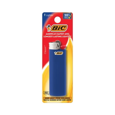 BIC Maxi Pocket Lighter, Assorted Colors, 1 Count Pack of Lighters, America's Number 1 Lighter