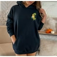 thumbnail image 5 of LUCKY VIBES Graphic Unisex Fleece Hooded Sweatshirt, 5 of 10