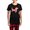 With Red Plaid Pant, variant on CafePress - Aloha Doxies In Red Women's Dark Pajamas - Women's Short Sleeve Print T-Shirt and Pants Dark Cotton Pajama Set