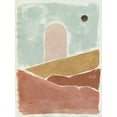 thumbnail image 2 of Parker, Jennifer Paxton 12x14 White Modern Wood Framed Museum Art Print Titled - Desert Arch I, 2 of 4