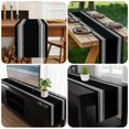 thumbnail image 6 of Black Striped Table Runner 72 Inches Long, Farmhouse Black White Stripes Kitchen Coffee Dining Table Decoration for Home Party Birthday Wedding Home Decor 14x72 Inches, 6 of 8