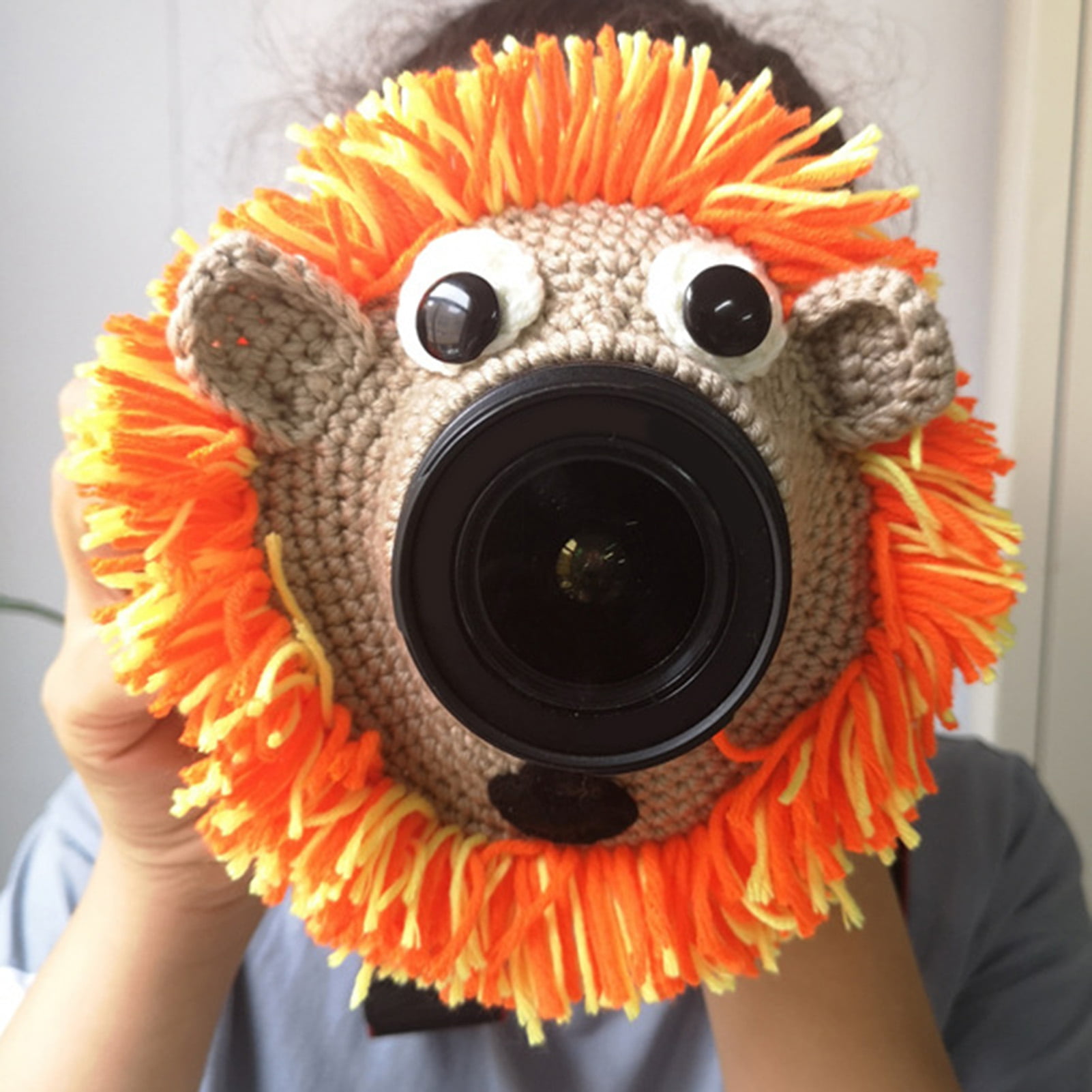 Travelwant Shutter Huggers,Animal Shutter Hugger,Stuffed Animal,Cute Animal  Lens Accessory Teaser Toy,Photography Props, Camera Buddies Posing Prop for  Portable Video Devices 