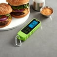 thumbnail image 3 of TruTemp Compact Battery Powered Digital Folding Meat Thermometer with Carabiner Clip, Green, 3 of 10