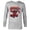 Athletic Heather, variant on Deadpool Drawing Sword Action Pose Comic Cover Art - Long Sleeve T-Shirt for Men - Customized-Navy