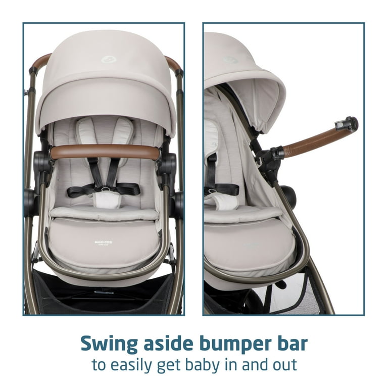 Maxi-Cosi Zelia Luxe 5-in-1 Travel System, New Hope Tan - Walmart.com