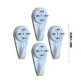 thumbnail image 4 of Heavy Duty Wall Hooks - Damage-Free, Removable, 10lbs Load, for Home Office Decor, 4 of 8