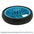 thumbnail image 3 of Unique Bargains Rouleau à Roulettes en Plastique Diamètre 150mm Bleu 8mmx25mm, 3 of 3