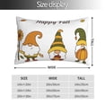 thumbnail image 2 of Salouo Happy Fall Pattern Pillow Cases,1PC Pillow Covers with Envelope Closure Decorative Pillow Case for Bed Couch,Pillows Not Included-14"x20", 2 of 6