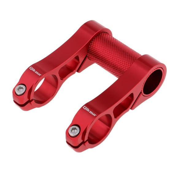 Bike Handlebar Extender - Universal fits 25.4mm Diameter Handlebars - Various Red