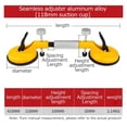 thumbnail image 2 of Seamless Stone Seam Setter Heavy Duty Dual Vacuum Suction Cup Leveling Setter Professional Countertop Installation Seaming Tool ,Powerful Suction, 2 of 7