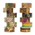 thumbnail image 1 of MasteelfCA 12 Rolls Washi Tape Animal Printed Decorative Masking Tapes for Arts Wrapping, 1 of 7