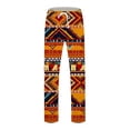 thumbnail image 3 of Men's Casual Pants for Everyday Comfort and Style Timeless African Influence in Spring Summer Fashion Men’s Orange L, 3 of 3
