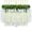 white, variant on Babibeauty 12 Pack /43.3 inch /3.6ft Pink Wisteria Artificial Fake Flower Wisteria Vine Silk Hanging Garland Flowers Ratta Long Bush Flowers String for Wedding Party Garden Greenery Home Wall Decor