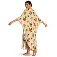 thumbnail image 3 of DISNIMO Rooster Sunflower Print Kaftan Dress for Women V Neck Batwing Sleeve Kaftan Maxi Dresses Lightweight Swimsuit Coverups Plus Size Summer Long Cover up for Bathing Suit, 3 of 7