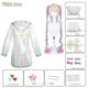 thumbnail image 4 of Disfraz de Cosplay de KAngel oversize para niña, zapatos de Lolita, abrigo, falda, uniforme, peluca, Bikini de Halloween, faldas láser, peluca de cinta, 4 of 5